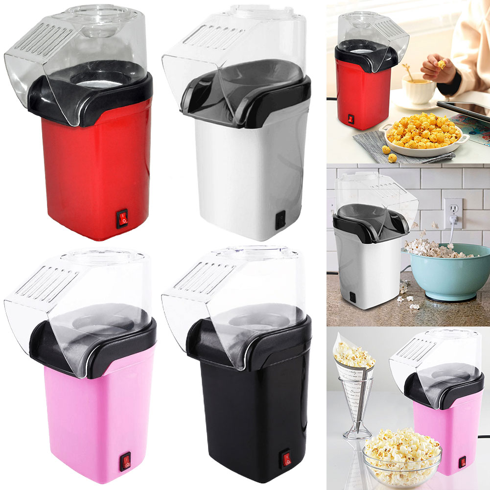 Air Popcorn Maker - Mesin Popcorn 1200W, Tingkat Pembuatan Popcorn
