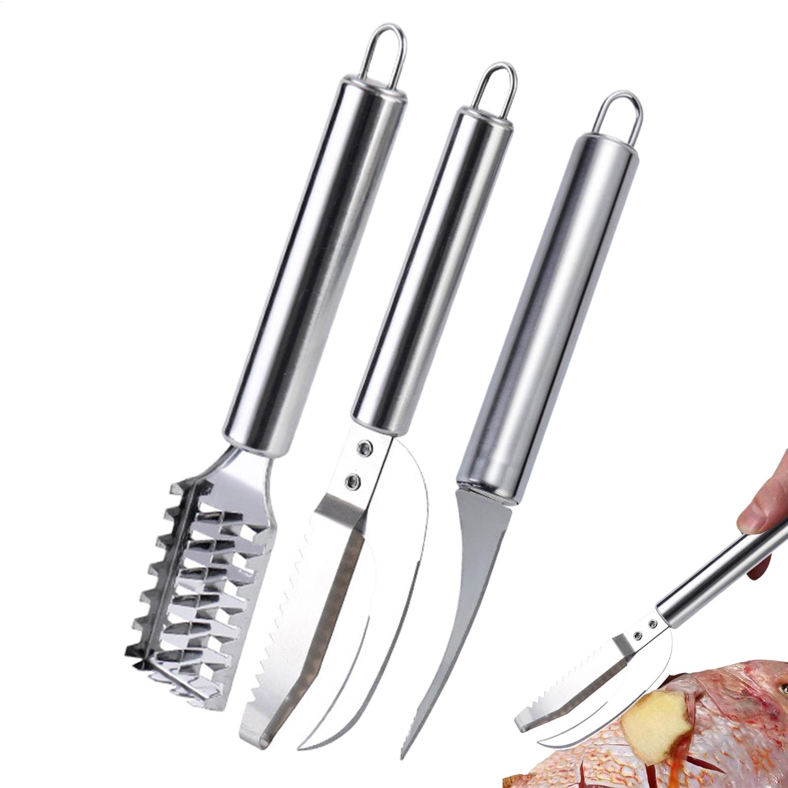 Kitchen Appliances Gift - Pisau Pengupas Sisik Ikan, Pencabut Benang