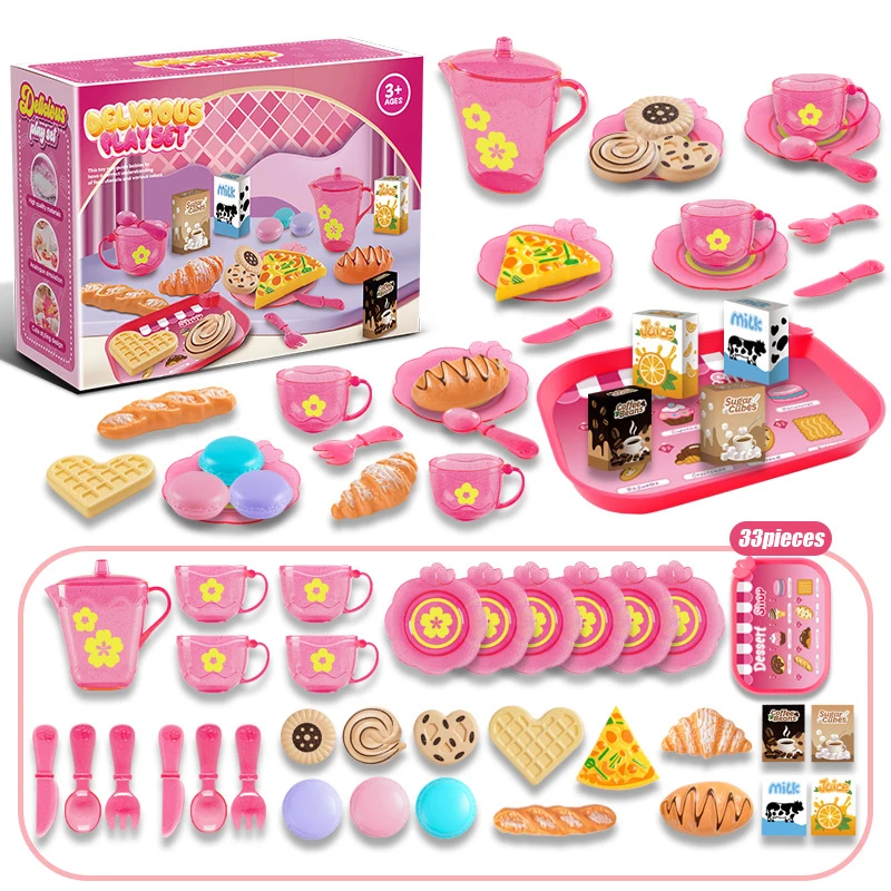 Kitchen Appliances For Kids - Set Teh Mainan untuk Gadis Kecil,