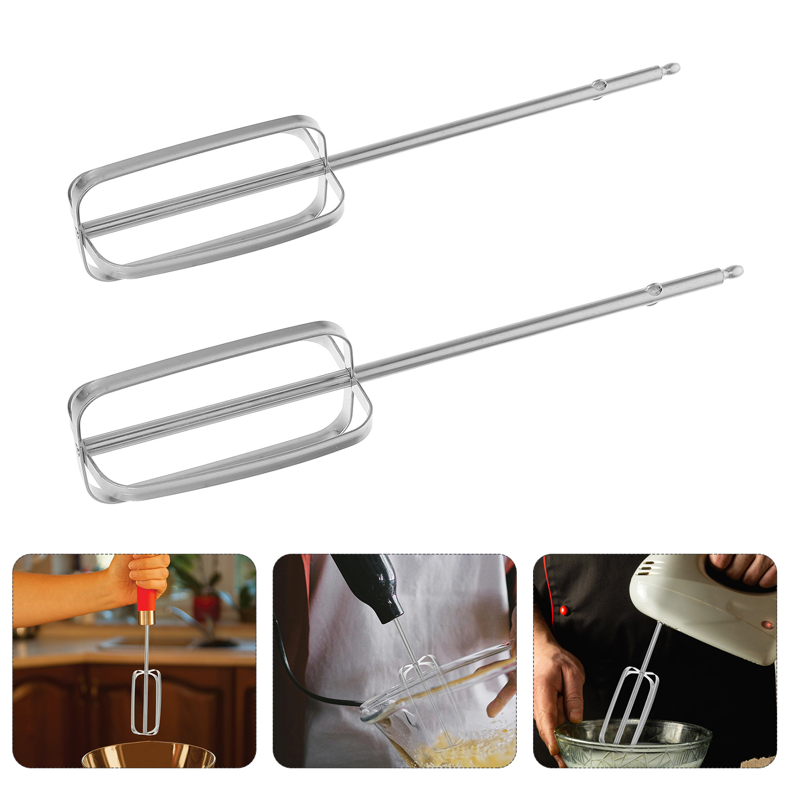 Kitchen Appliances Sales - 2 Buah Pengocok Perlengkapan Mixer Tangan