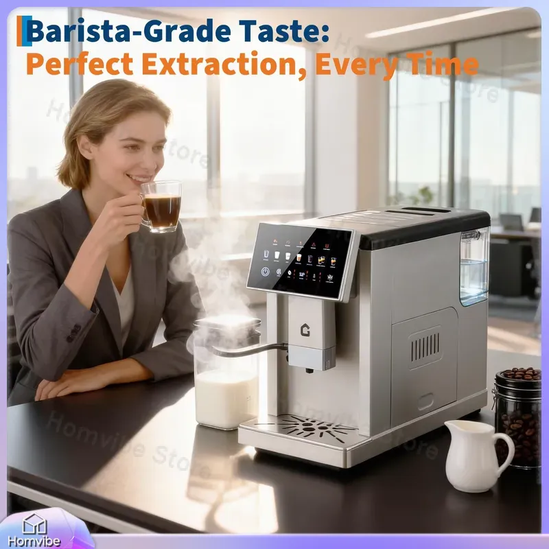 Milk Frother Automatic - Mesin Espresso Otomatis Generasi Ketiga dengan