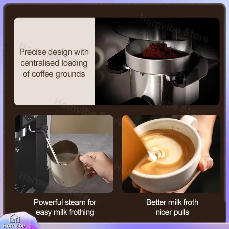Mesin Espresso Semi Otomatis 3 - Milk Frother Automatic ulasan dan harga