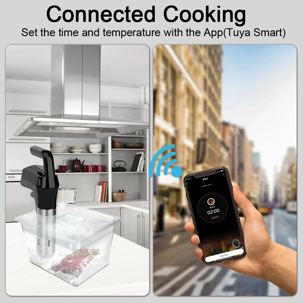 1100W Vakum Sous Vide Cooker L - Sous Vide Immersion ulasan dan harga