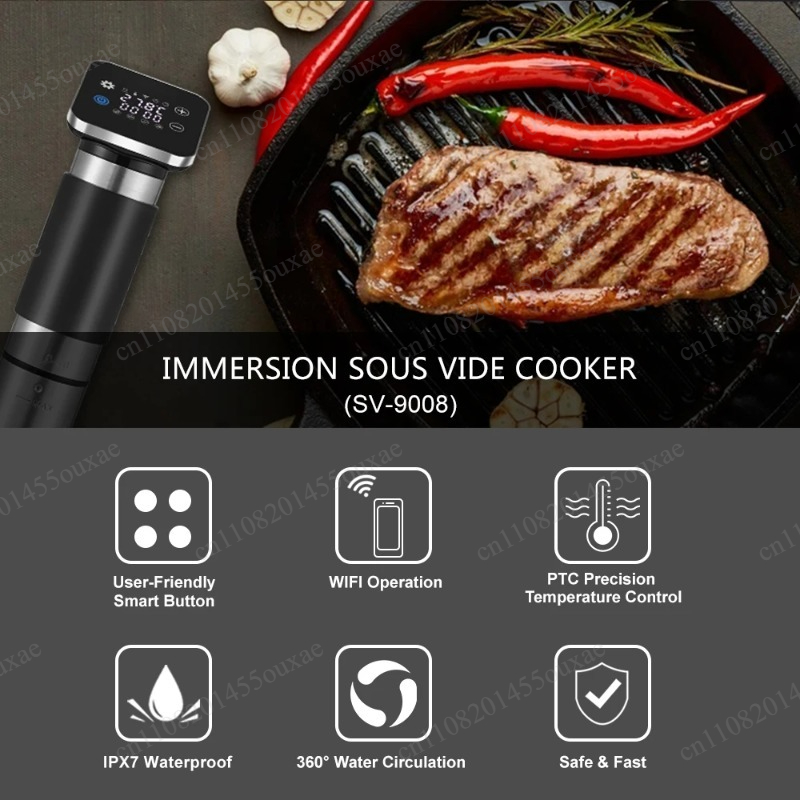 Mesin Sous Vide WiFi 1300W Imm - Sous Vide Immersion ulasan dan harga