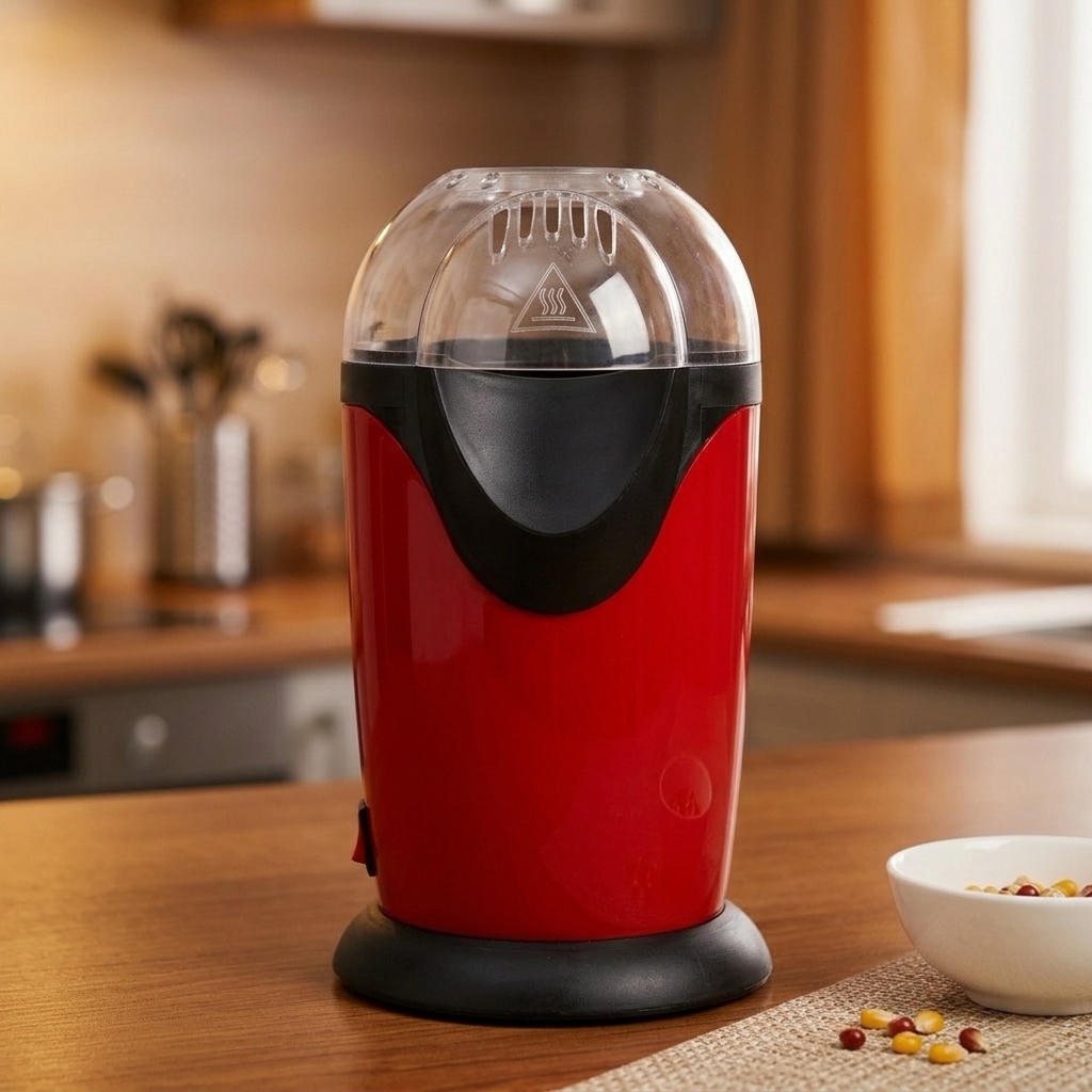Pembuat Popcorn Udara Panas El - Air Popcorn Maker ulasan dan harga
