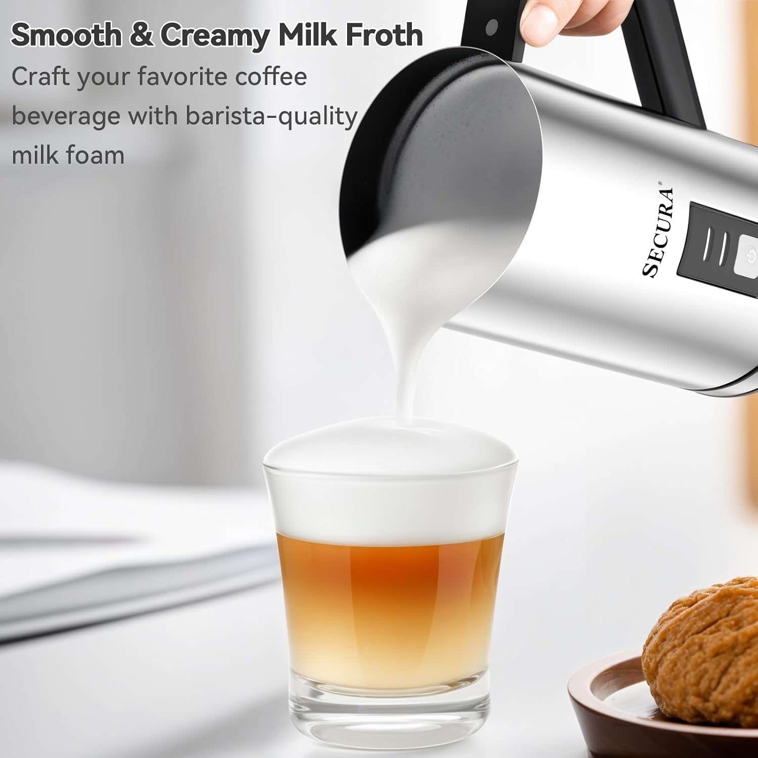 Pembuat Busa Susu Elektrik Sta - Milk Frother Automatic ulasan dan harga
