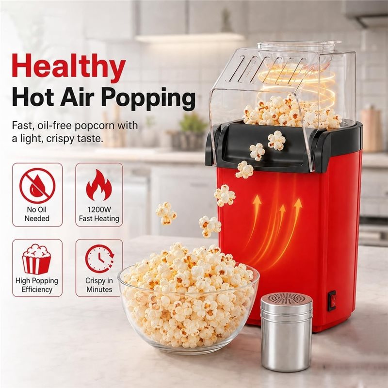 A83G-Mesin Pembuat Popcorn Uda - Air Popcorn Maker ulasan dan harga