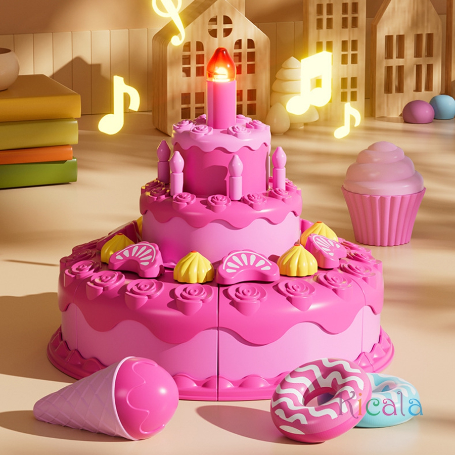 Mainan Pemotong Kue Ulang Tahu - Kitchen Appliances For Kids ulasan dan harga