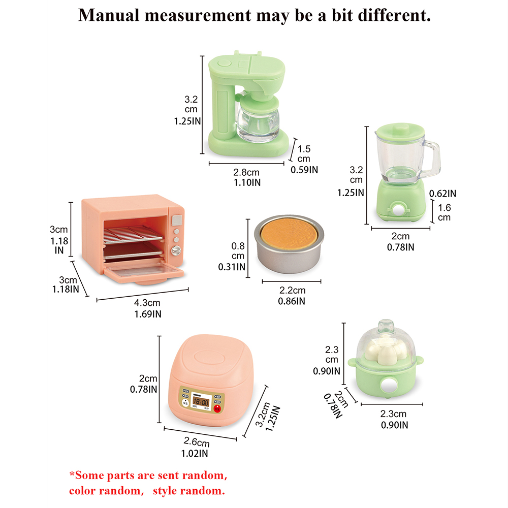Set memasak 1:12 penanak nasi  - Kitchen Appliances For Kids ulasan dan harga