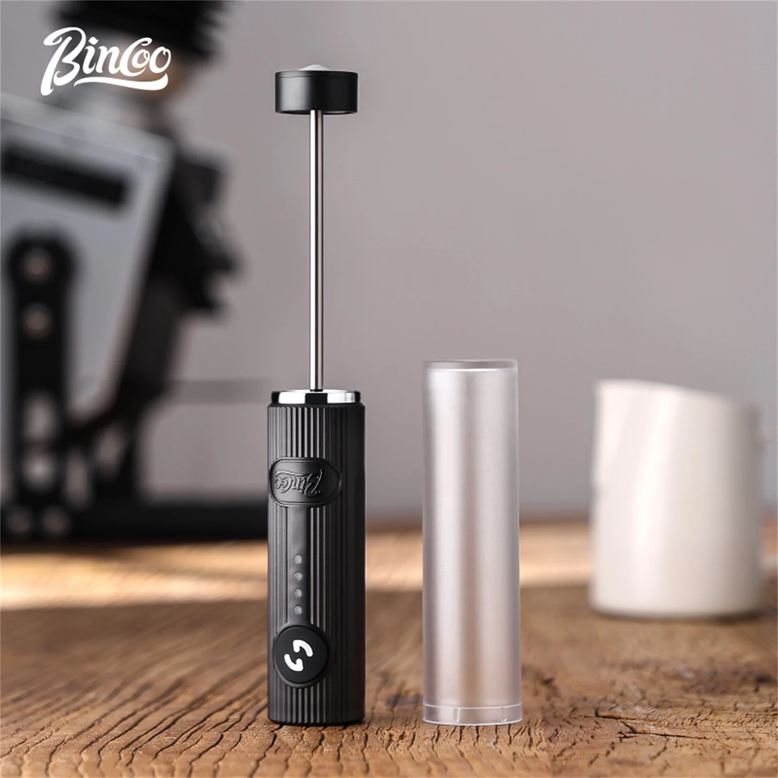 Bincoo Baru Susu Foamer Kopi K - Milk Frother Automatic ulasan dan harga