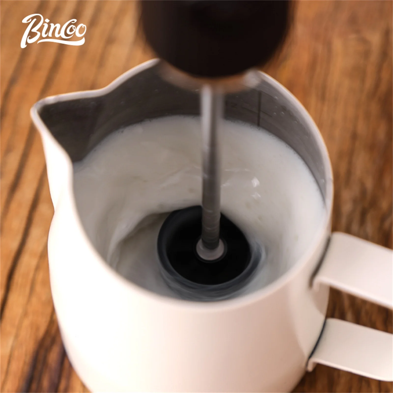 Bincoo Baru Susu Foamer Kopi K - Milk Frother Automatic ulasan dan harga