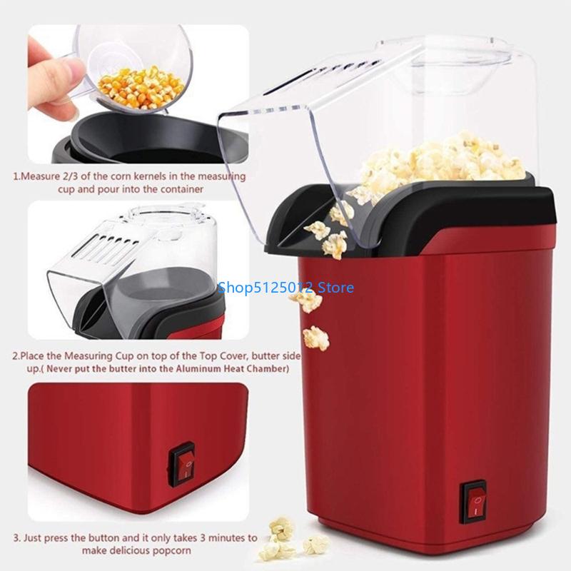 G8TC Popper Udara Panas Lemak  - Air Popcorn Maker ulasan dan harga