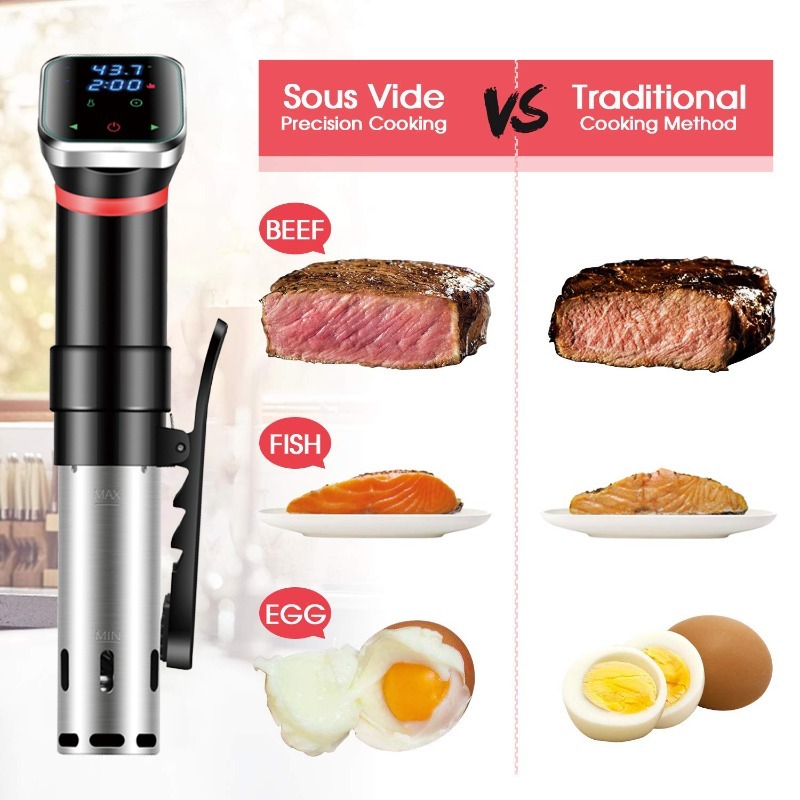 Mesin Sous Vide Digital, Pengo - Sous Vide Immersion ulasan dan harga