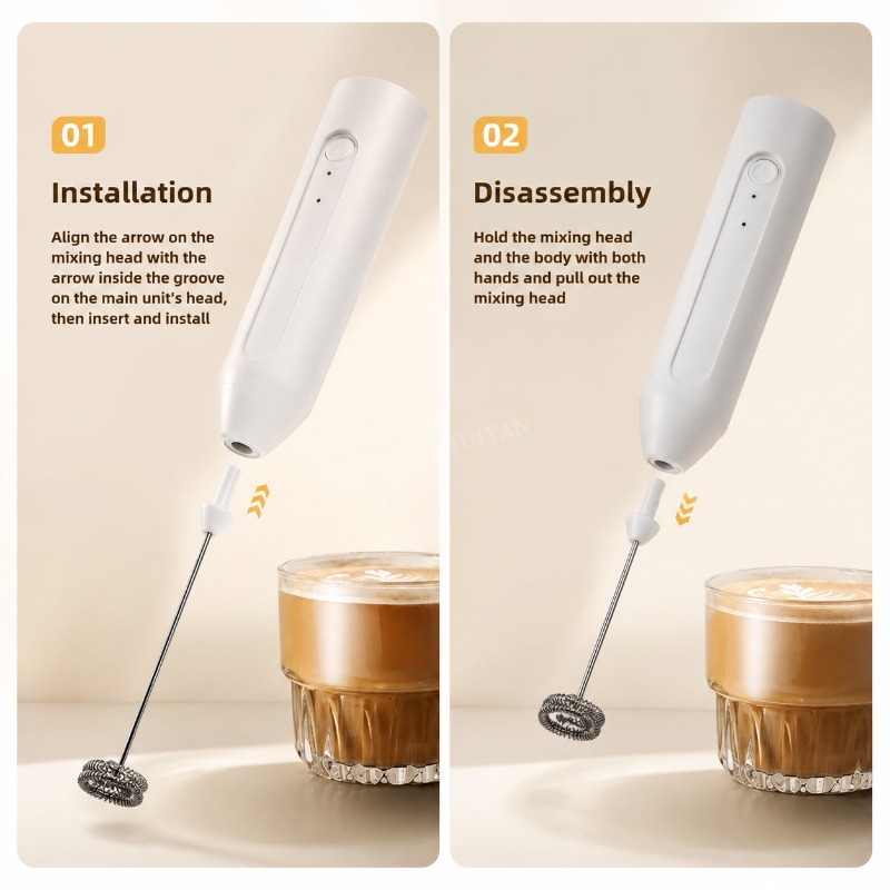 Pengocok Susu MINI USB Isi Ula - Milk Frother Automatic ulasan dan harga