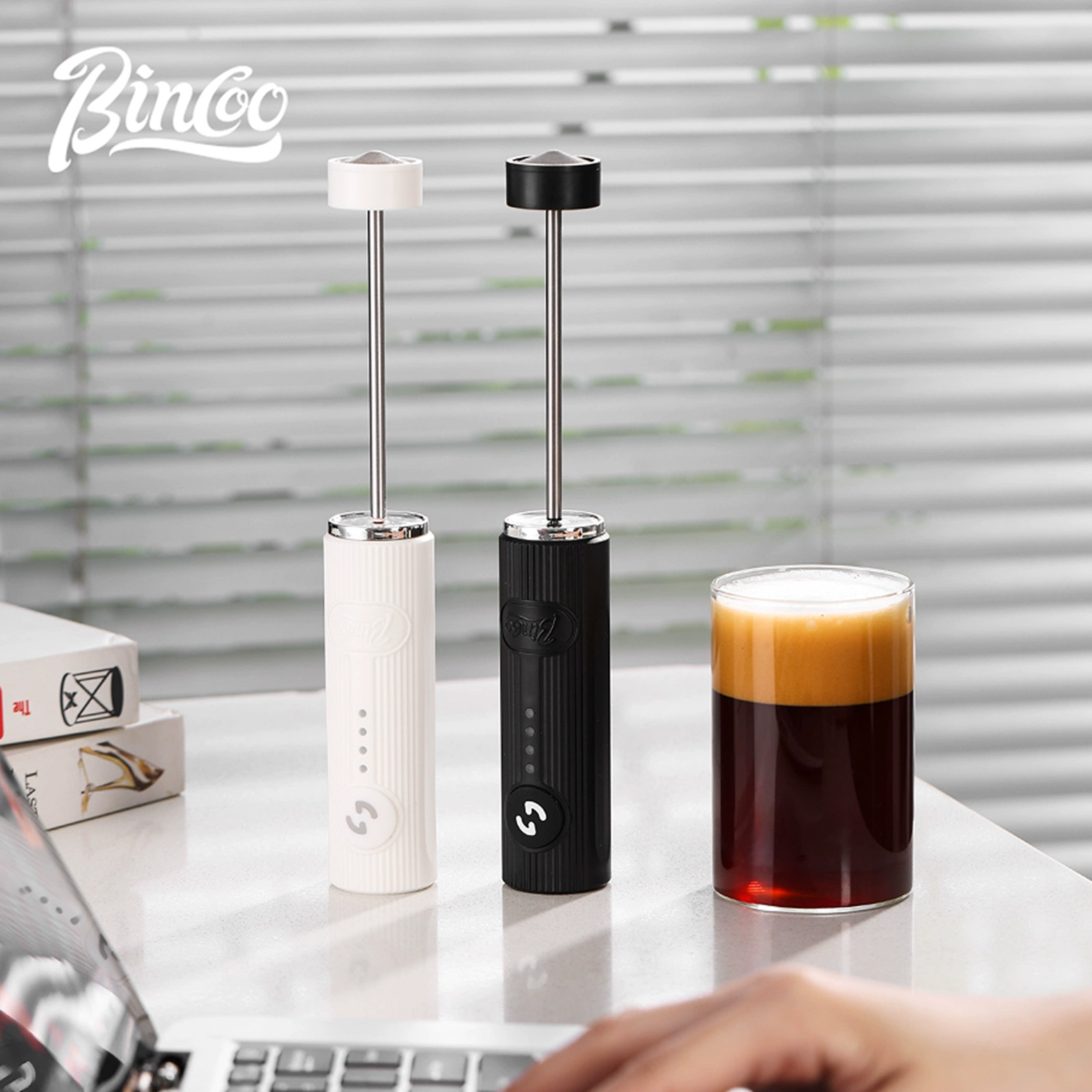 BINCOO Pengocok Kopi Elektrik  - Milk Frother Automatic ulasan dan harga